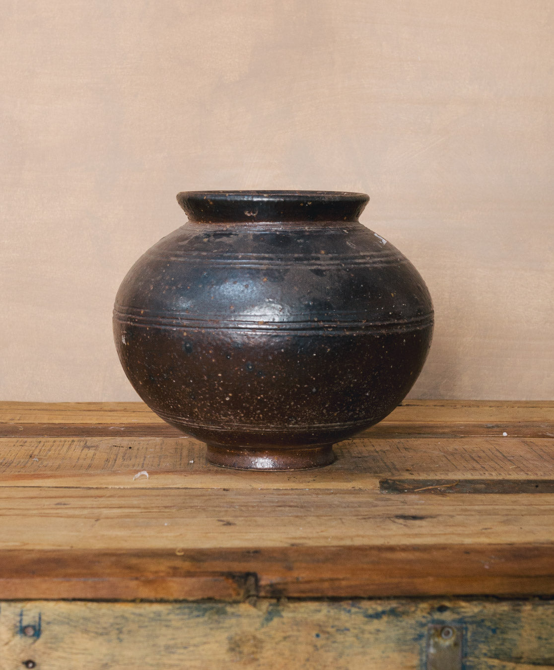 Indian Clay Globe Pot | No. 1