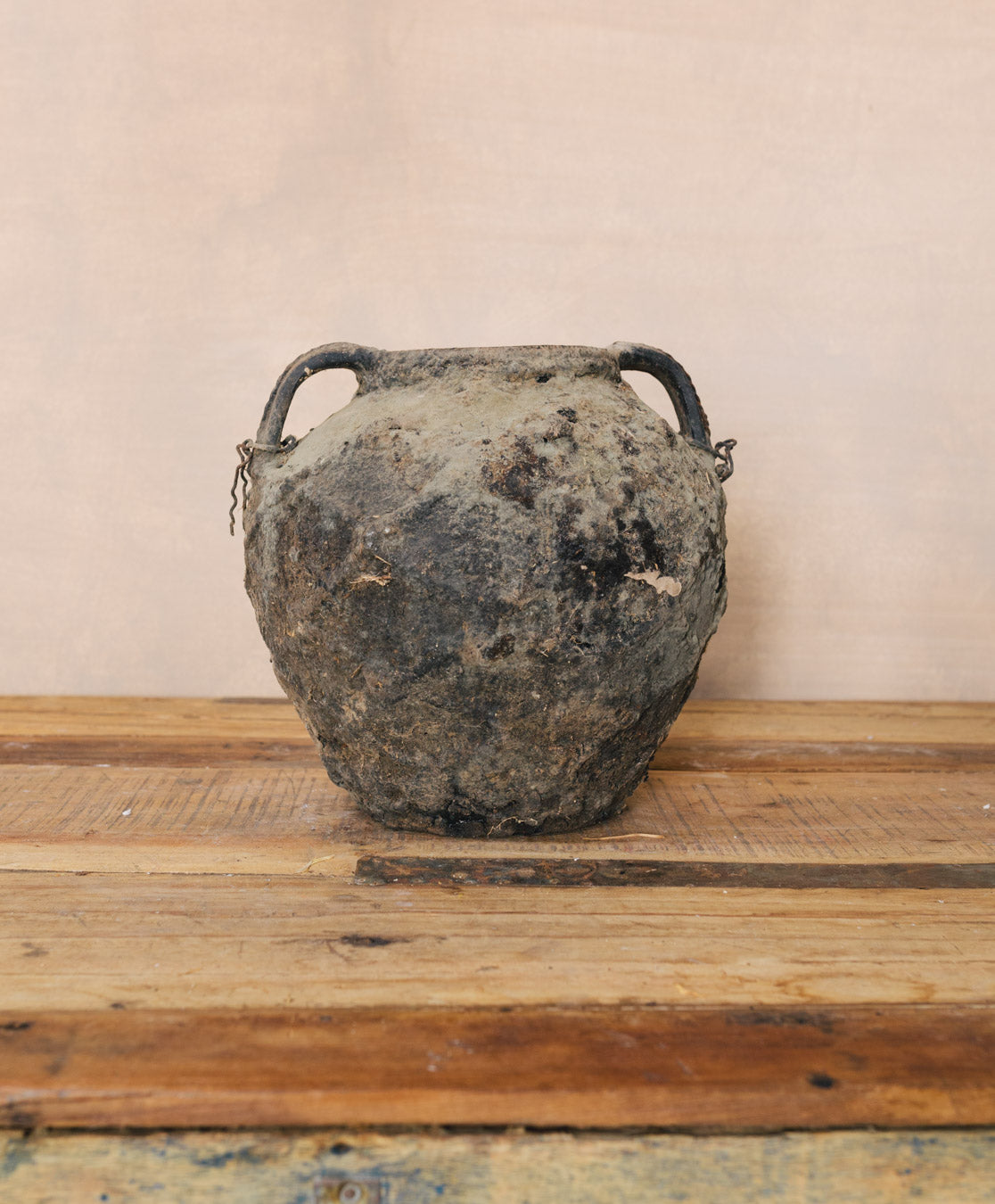 Moldovia Black Ceramic Pot | No. 2