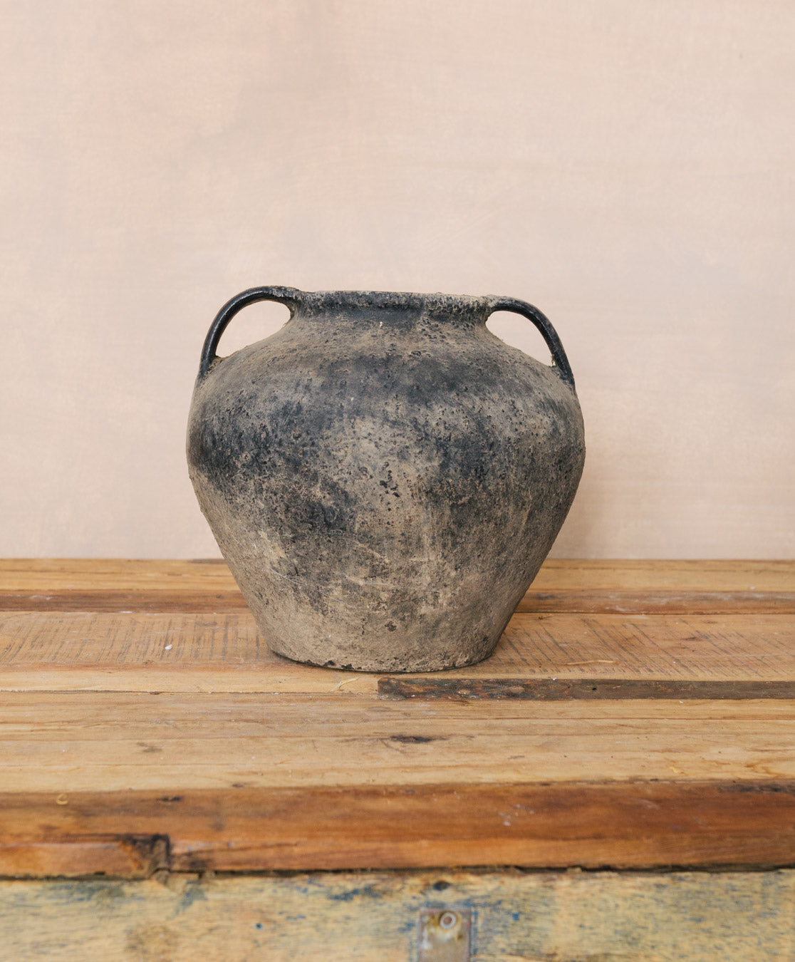 Moldovia Black Ceramic Pot | No. 3