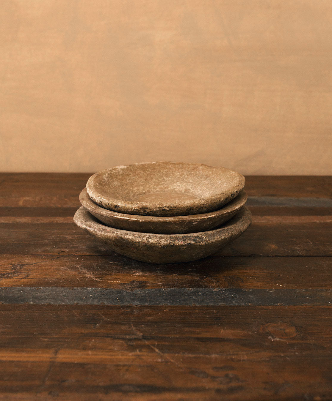 Primitive Stone Bowl | Browns | Small