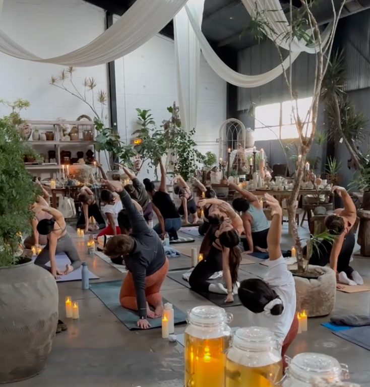 Crave Community x Comman Goods Candlelit Yoga with Live Cellist 2/27