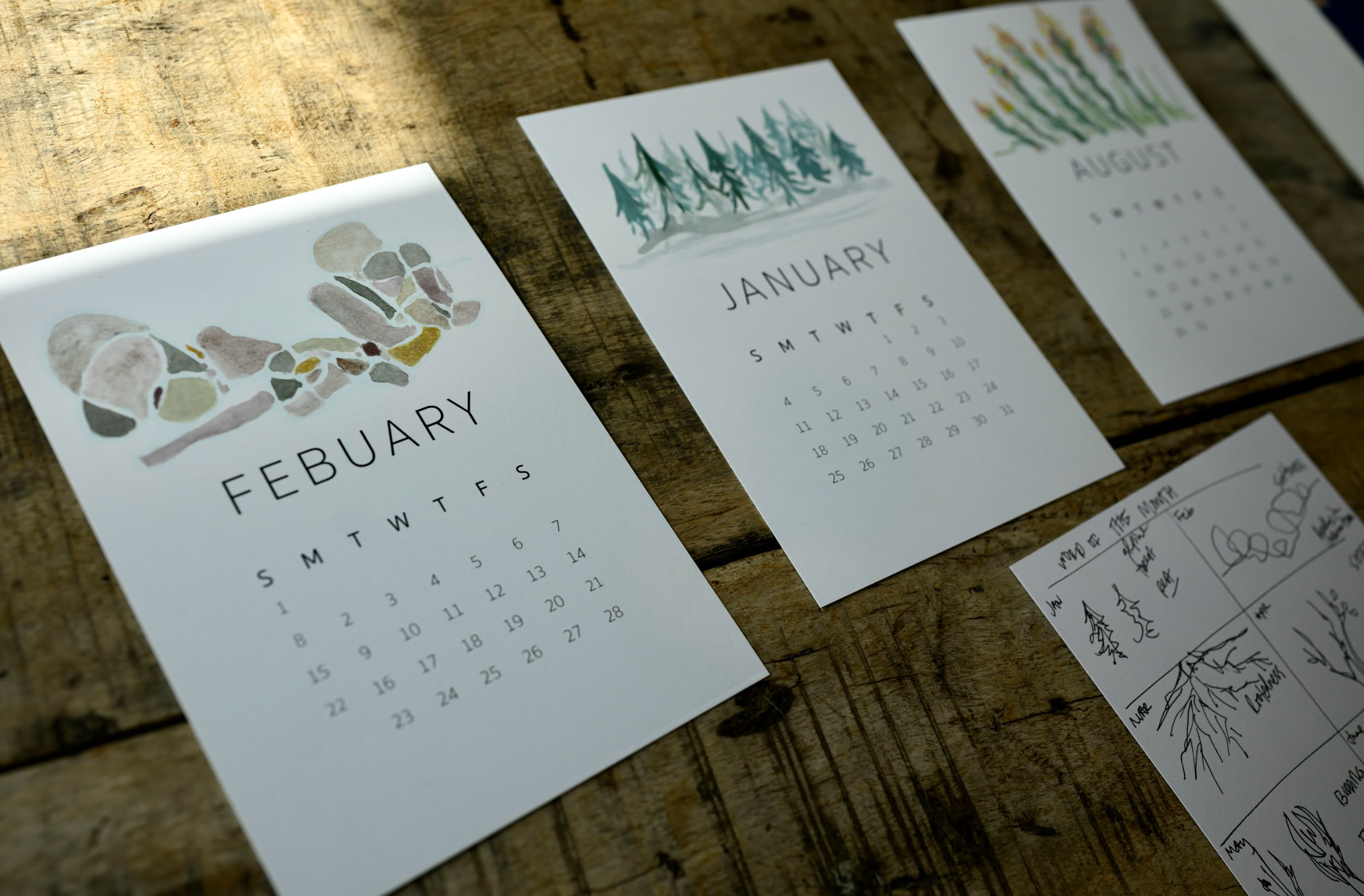 Paint & Plan: 2026 Mixed Media Calendar Workshop (12/4)