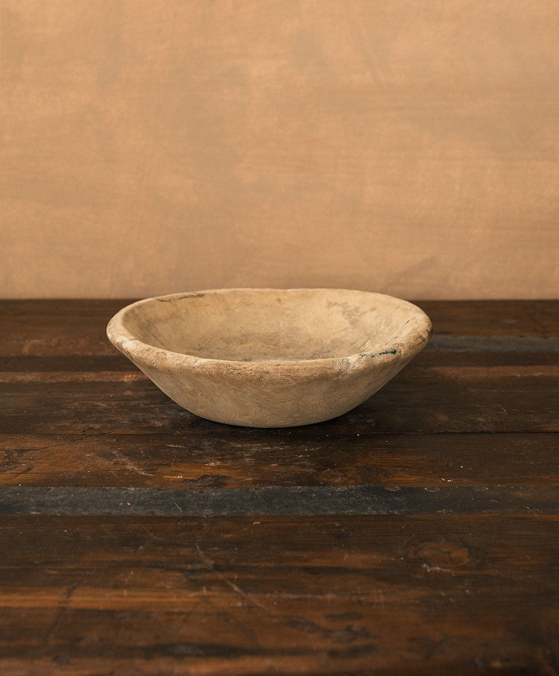 Small Wood Bowl | Bleached