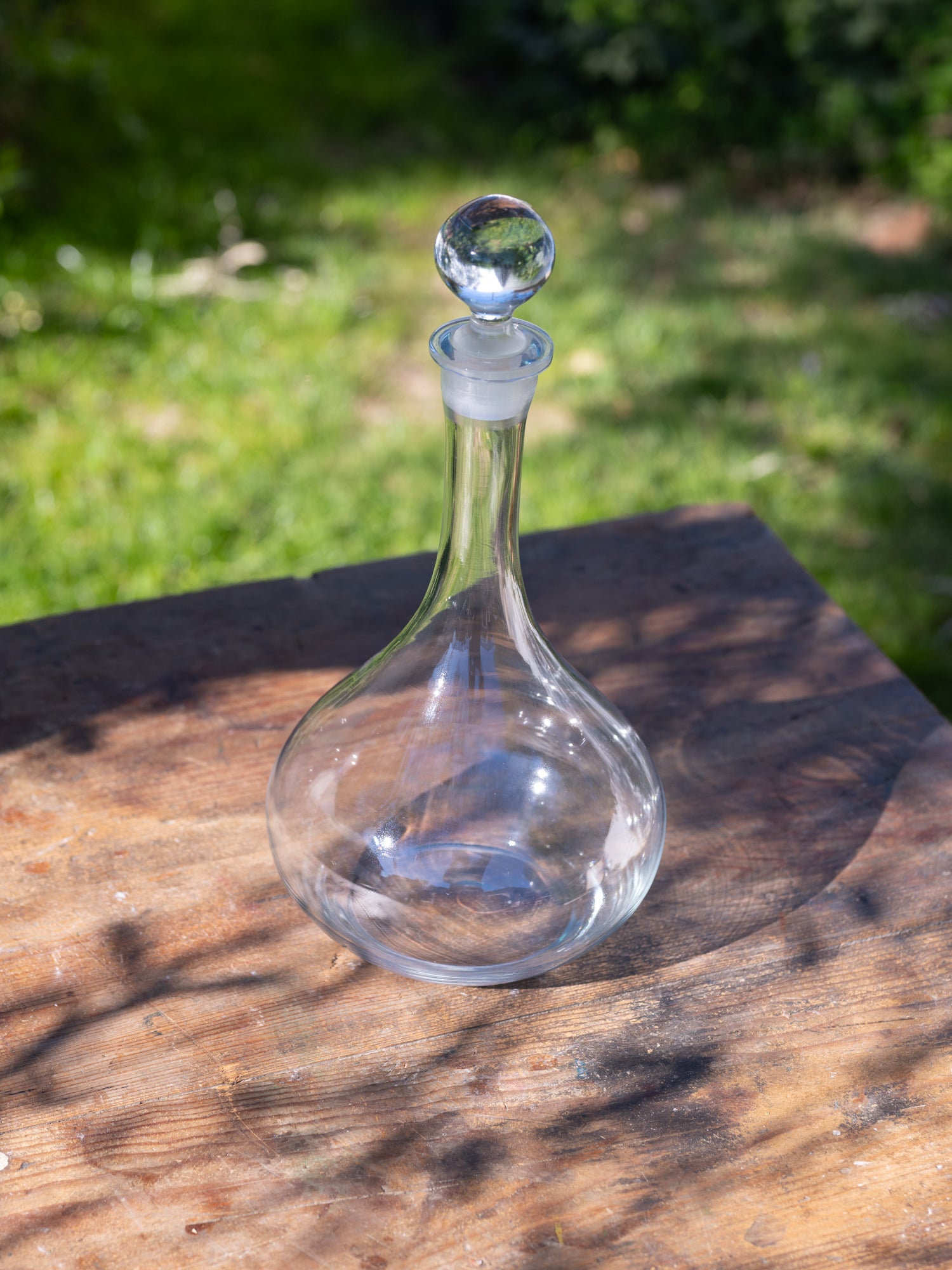 Vintage French Clear Decanter | Deadstock