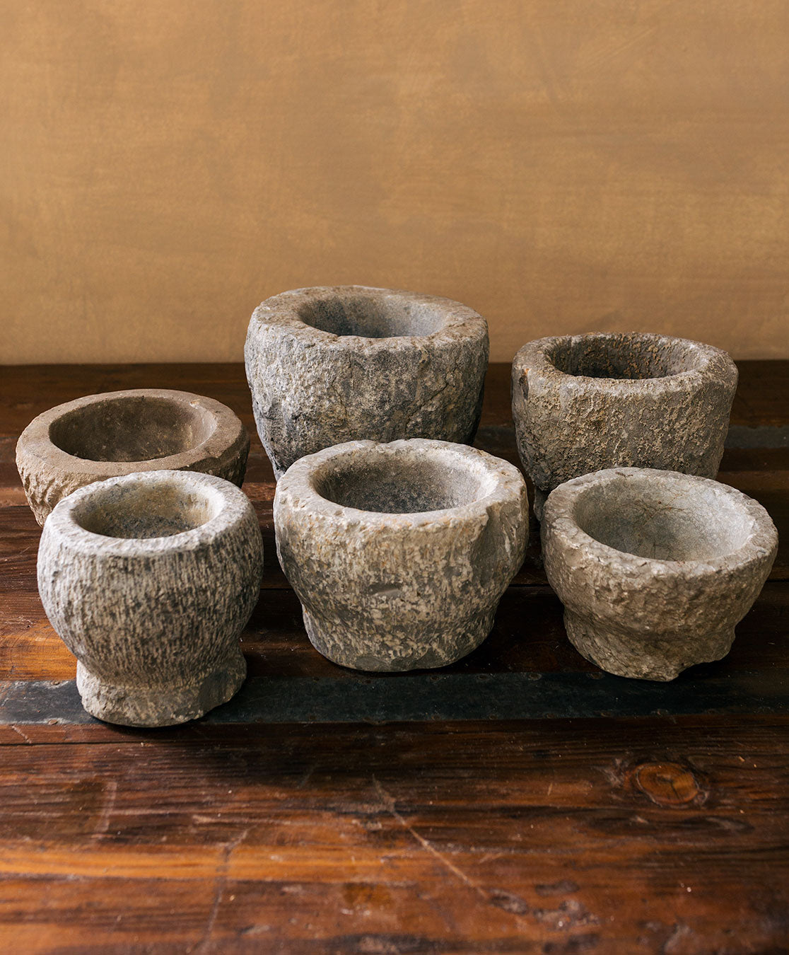 Chinese Stone Garlic Mortar | M