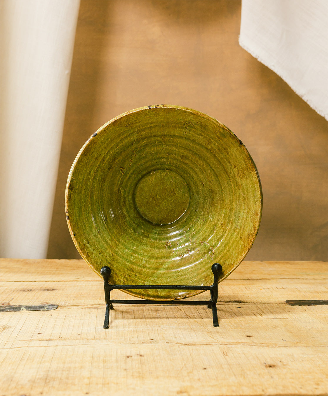 Ceramic Glazed Bowl | Avocado