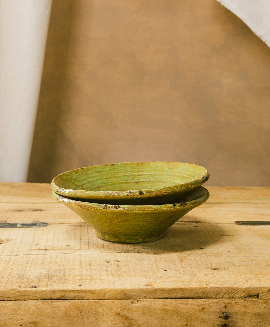 Ceramic Glazed Bowl | Avocado