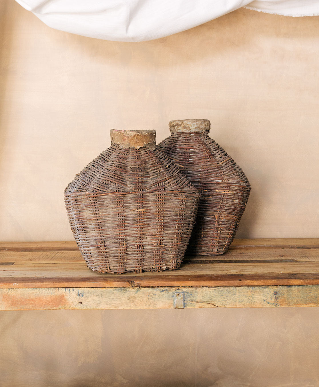 Large Vintage Oil Basket