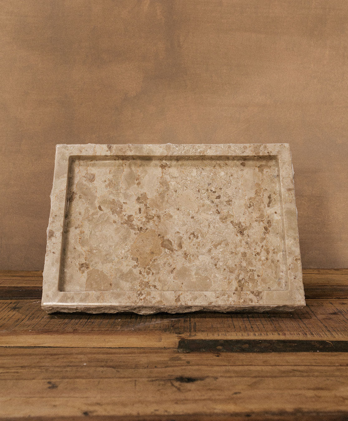 Natural Edge Marble Tray