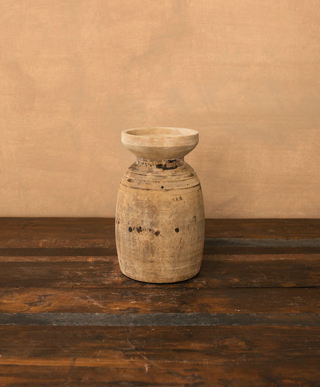 Teak Wood Pot | Small