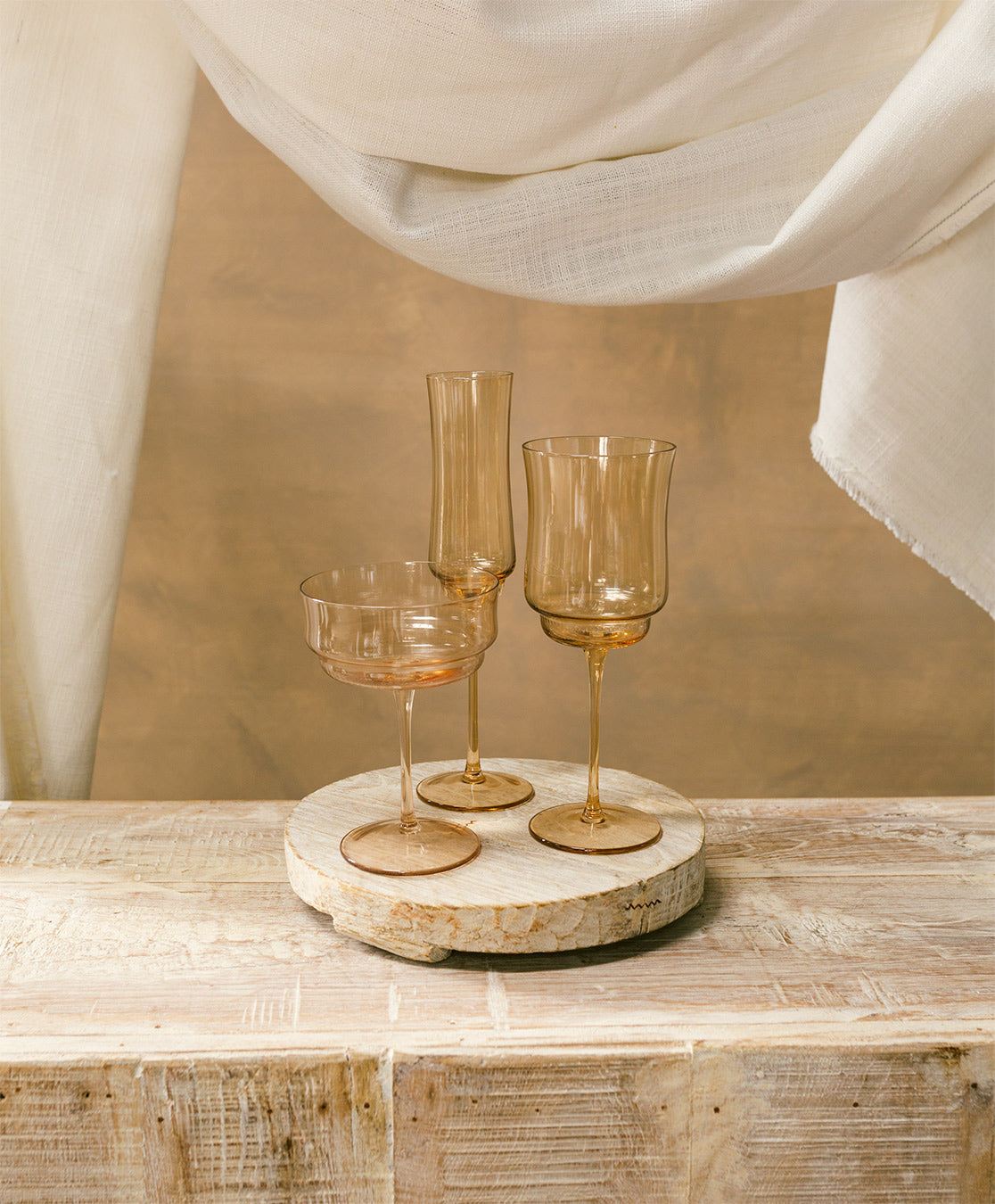 Tulip Champagne Flute | Amber