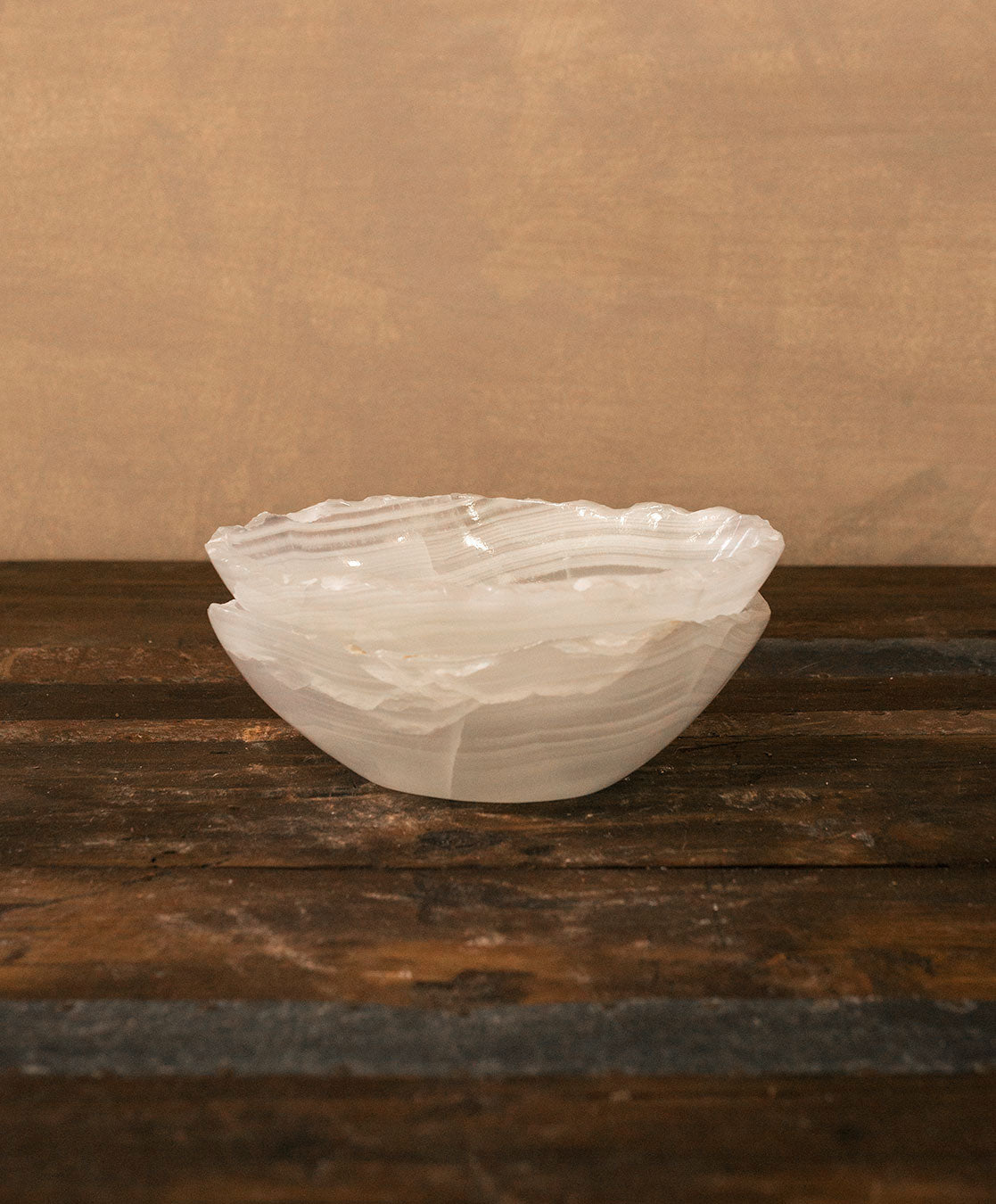 White Onyx Bowl