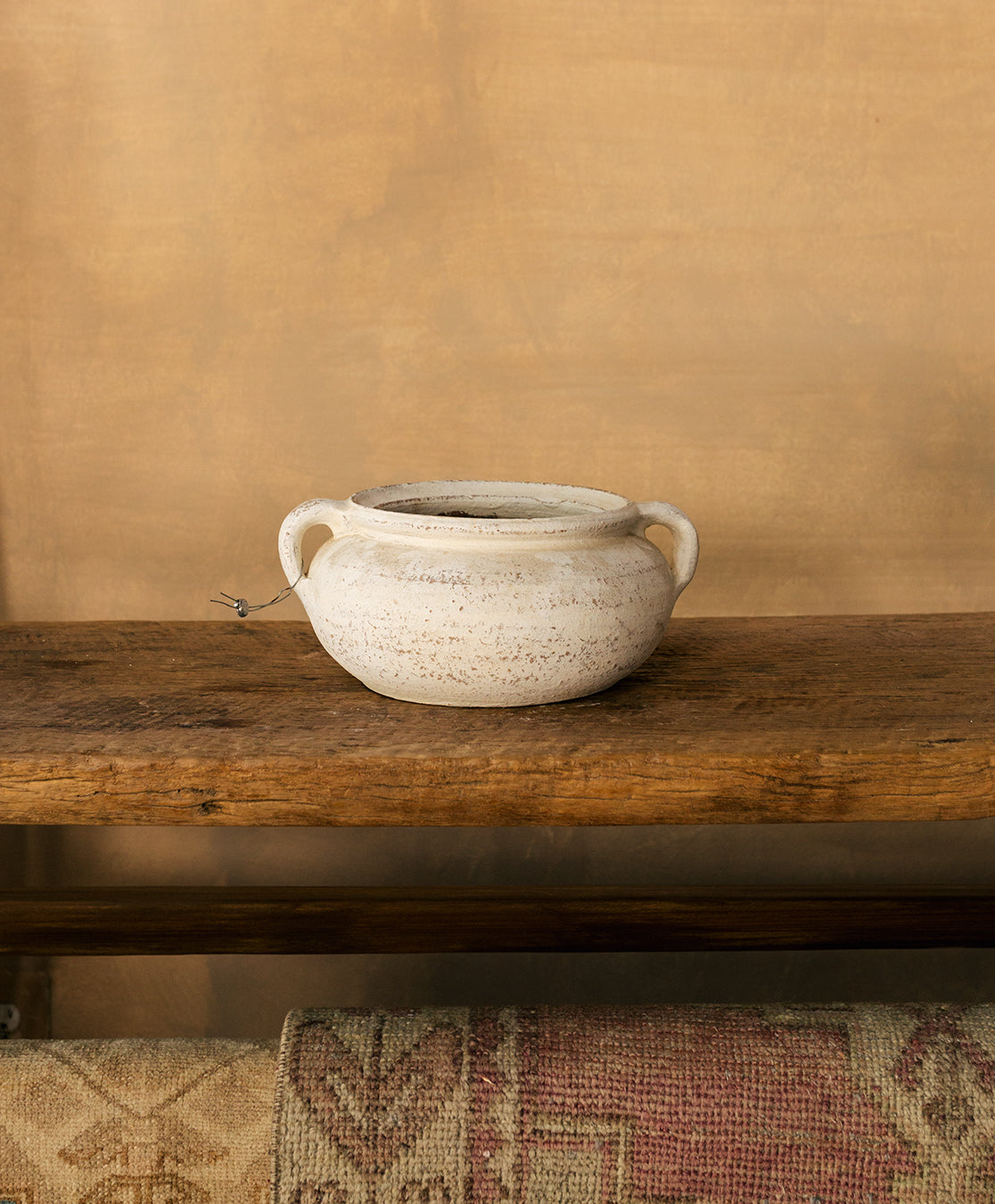 Mini White Washed Vessel | No. 5